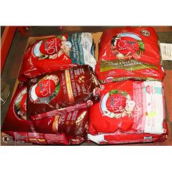 PALLET OF ASSORTED DAMAGED BAG DOG FOOD