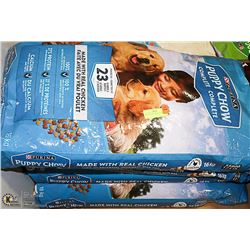 4 BAGS PURINA DOG FOOD 8KG