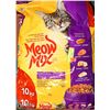 Image 1 : 2 BAGS MEOW MIX CAT FOOD 10KG