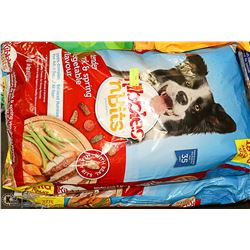 2 BAGS KIBBLES N BITS DOG FOOD 18KG