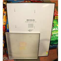 2 LARGE PICTURE FRAMES