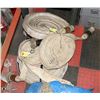 Image 1 : LOT OF ASSORTED FIRE HYDRANT CANVAS HOSE