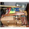 Image 1 : PALLET OF ASSORTED ESTATE MISC INCL STEINS POOL