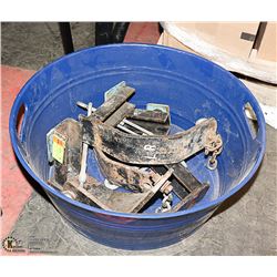 SLIDE IN TRUCK CAMPER HOLD DOWNS