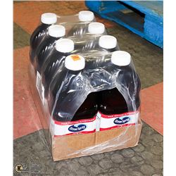 CASE WITH 8 1.8L BOTTLES OCEAN SPRAY CRANBERRY