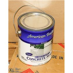 CASE OF CONCRETE STAIN-4 GALLONS PER CASE