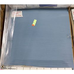 FLOORING - WINDSOR BLUE RUBBER FLOOR - 24"X24"