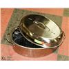 Image 1 : ROASTING PAN- STAINLESS STEEL WITH RACK AND LID