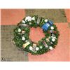 Image 1 : EDMONTON OILERS LIGHT UP CHRISTMAS WREATH