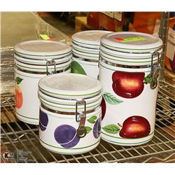 CANISTER SET OF 4