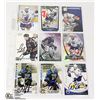 Image 1 : 9 AUTOGRAPHED OILERS HOCKEY CARDS INCLUDING