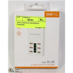 NEW 6 USB SLOT HIGHSPEED CHARGER