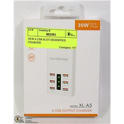 NEW 6 USB SLOT HIGHSPEED CHARGER