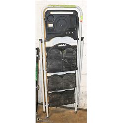 STEP STOOL WITH TOOL TRAY 3 TIER.