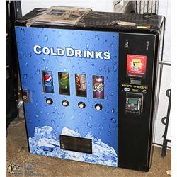 BEVERAGE VENDING MACHINE POS CARD READER W/KEYS