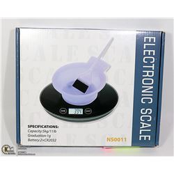NEW ELECTRIC SCALE, 5KG CAPACITY, IN GRAMS