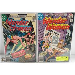 PAIR OF OLD WONDER WOMAN COMICS
