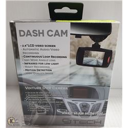 GJ TECH DASH CAMERA 2.4 INCH SCREEN, LOW LIGHT