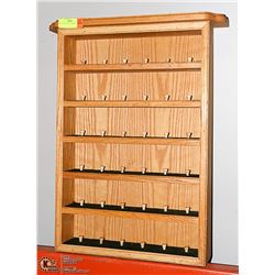 WOOD GOLF BALL DISPLAY