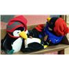 Image 1 : BOX OF PENGUIN STUFFIES.