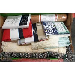 LARGE FLAT W/ NEW ITEMS INCL. NON-SLIP