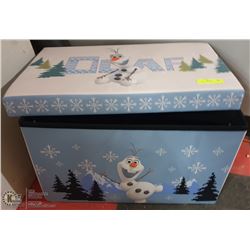 LARGE OLAF TOY BOX