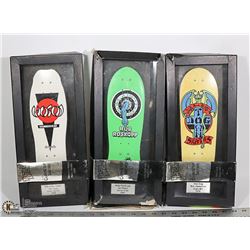 LOT OF 3 TECH DECK COLLECTOR SERIES