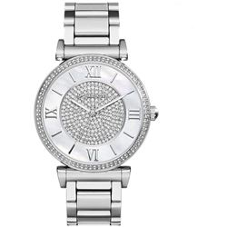 NEW MICHAEL KORS CRYSTAL DIAL MSRP $351