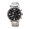 Image 2 : NEW FOSSIL ST. STEEL TRIPLE CHRONO 50MM BLACK DIAL