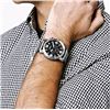 Image 6 : NEW FOSSIL ST. STEEL TRIPLE CHRONO 50MM BLACK DIAL