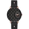 Image 3 : NEW DIESEL BIKER 42MM BLACK LEATHER STRAP MSRP$439