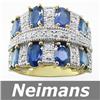 Image 1 : Neimans 1.00 ct Amethyst & Diamond Earrings 14kt Gold