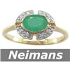 Neimans Gem 2.75 ct Amethyst & Diamond Ring 14kt Gold