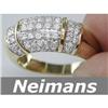 Neimans 1.00 ct Peridot & Diamond Pendant 14k Gold CERT