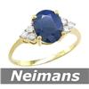 Neimans Gem 2.25 ct Amethyst & Diamond Pendant 14k Gold