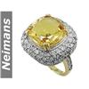Image 1 : Gem Quality 2.25 ct Certified Peridot Ring 14kt Gold