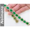 Image 1 : Certified 1.50 ct Peridot & Diamond Pendant 14kt Gold