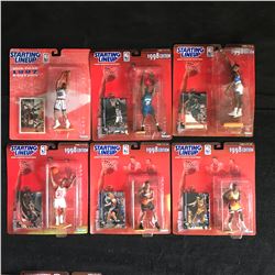 STARTING LINEUP BASKETBALL FIGURES LOT