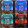 Image 2 : Justin Herbert Signed Chargers 30X34 Framed Jersey Display (Beckett Witnessed)