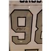 Image 2 : MAXX CROSBY SIGNED 30X36 FRAMED RAIDERS JERSEY DISPLAY (JSA COA)