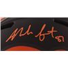 Image 2 : NOAH FANT SIGNED DENVER BRONCOS FULL-SIZE ECLIPSE ALTERNATE SPEED HELMET (JSA COA)