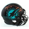 Image 1 : RICKY WILLIAMS SIGNED DOLPHINS ECLIPSE ALTERNATE SPEED HELMET WITH "SMOKE WEED EVERYDAY!" (JSA COA)