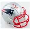 Image 1 : N'KEAL HARRY SIGNED NE PATRIOTS ECLIPSE ALTERNATE SPEED HELMET (BECKETT COA)