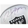 Image 2 : BO JACKSON SIGNED OAKLAND RAIDERS HELMET (BECKETT CERTIFIED)