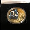 Image 2 : BATMAN 80 YEARS OF BATMAN DC COMICS COLORED 24KT GOLD PLATED COIN