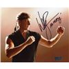 Image 1 : WILLIAM ZABKA SIGNED KARATE KID UNFRAMED 8×10 PHOTO w/“NO MERCY” Inscription (RADTKE COA)