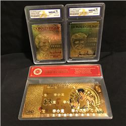 NOVELTY GOLD COLLECTIBLE CARDS/ BANKNOTE