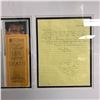Image 2 : MUHAMMAD ALI CUSTOM FRAMED LETTER