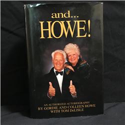 GORDIE & COLLEEN HOWE SIGNED  AND HOWE  BOOK