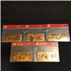 Image 1 : GOLD PLATED BANKNOTE LOT